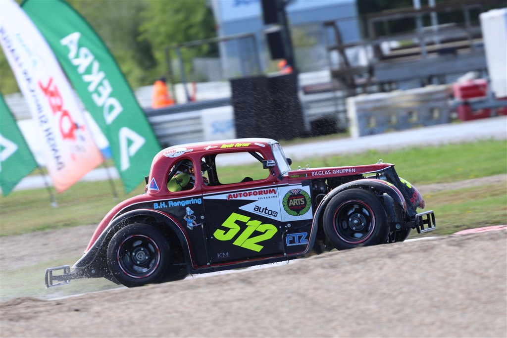 Nu skal titlen køres i hus for ARTS og Kevin Verner.
(Foto: Motorsporten.dk)